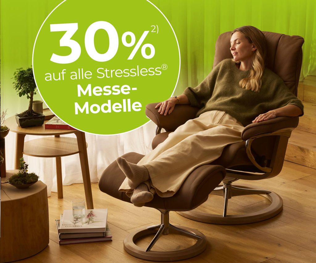 Darstellung der 30% Aktion des Streslsess® Trucks.
